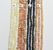 Říční perly ø 2 - 3 mm AAA 